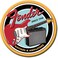 Desperate Enterprises Fender Guitars &amp; Amplifiers Round Refrigerator Magnet - Funny Magnets for Office, Home &amp; School - Made in The USA