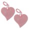 funflector Safety Reflector - Heart - Pink - 2-Pack