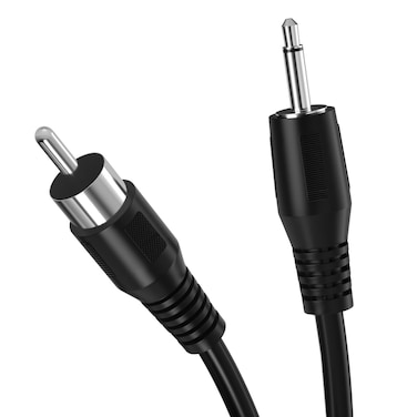 SIOCEN 3.5mm to RCA Cable,RCA Male to Aux Audio Adapter,RCA Male to 3.5mm Mono Male 1/8 inch Monaural Plug Jack Connector Converter,Mono Male Plug to RCA Male Audio Cable Auxiliary Cord for Speaker