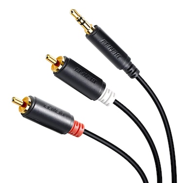 BENFEI RCA to Audio Cable, 3.5mm to 2-Male RCA Stereo Cable - 6 Feet