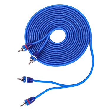 Skar Audio 12-Foot 2-Channel Twisted Pair RCA Interconnect Cable - SKAR2CH-RCA12