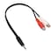 ALINNA 8 Inches 3.5mm Male to 2 RCA Female Jack Stereo Audio Y Cable Adapter for Smartphones, Tablets, MP3, Home Theater, HDTV, Gaming Consoles, Hi-Fi Systems and More(10 Pack)