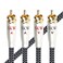SKW High End WG Series 2RCA to 2RCA Audio Interconnect Cable 3.2ft/1M
