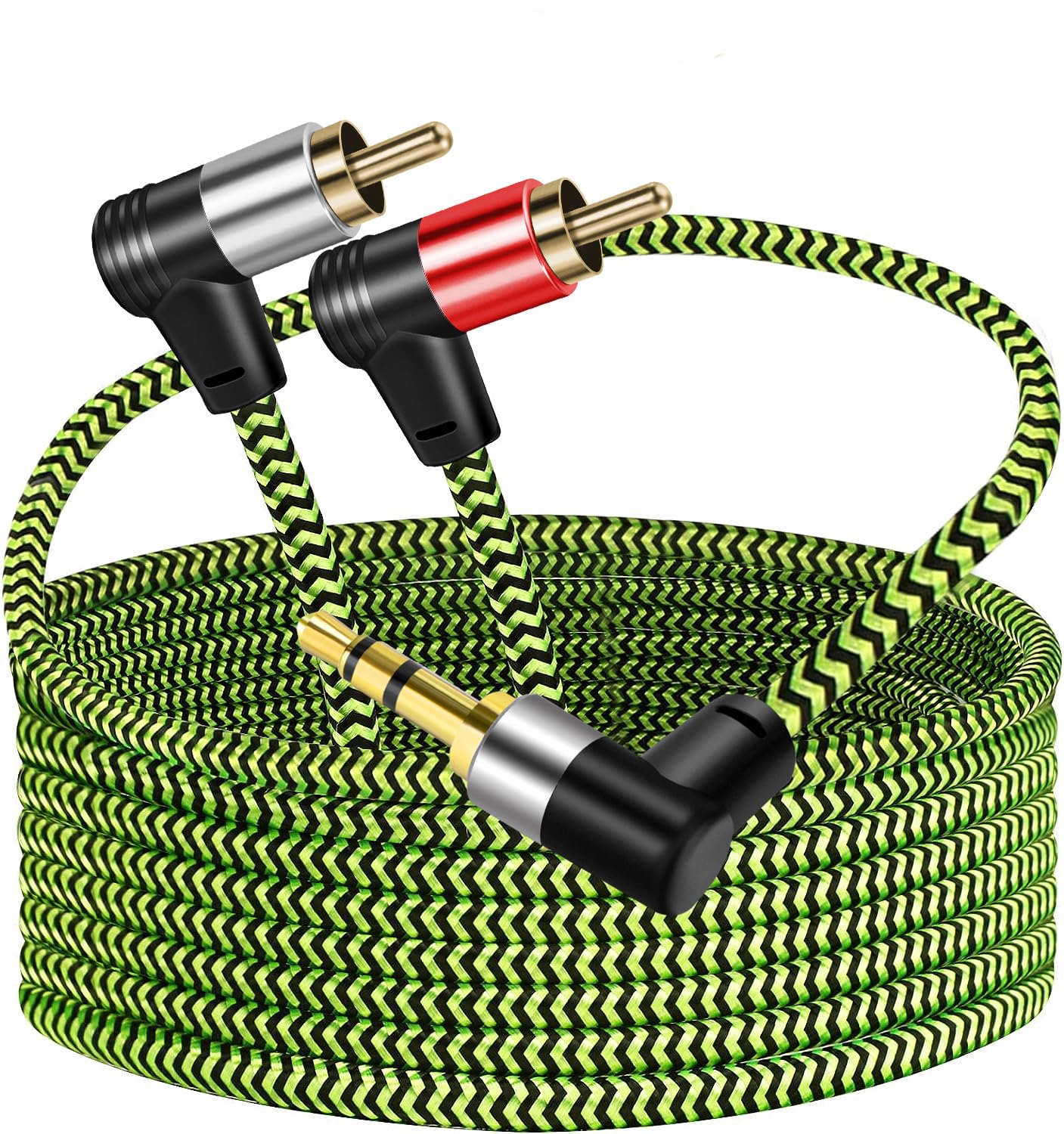 Pptvc Pptvc 3 To 2rca Audio Cable 3.5 MM 20 FT