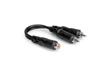 Hosa YRA-105 RCAF to Dual RCA Y Cable