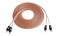 RD RCA Stereo Cable Twisted Pair with Noise Reduction RCA Cable 2 Chanel 2-Male to 2-Male 99.99% Tinned Copper (14ft)