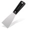 MulWark 2 Flex Nylon Handle Putty Knife, Small Putty Knife Scraper Tool for Wood, Stainless Steel Paint Scraper with Hammer End, for Drywall Spackle, Taping, Scraping Paint, Decals, and Wallpape