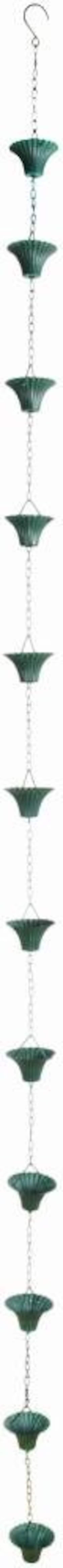 Esschert Design TH88 Verdigris Rain Chain