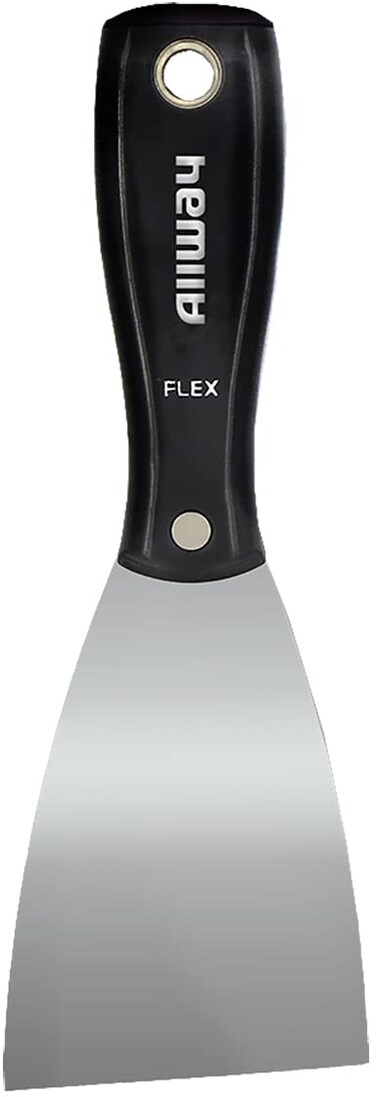 ALLWAY NX3F Ergonomic Grip Flex Smooth Curved Wall Scraper, 3