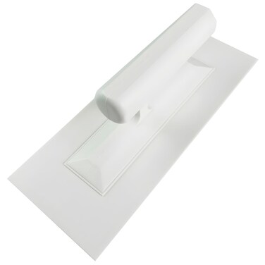 Prettyhome Square End Plastic Trowel   Art Coating,Malay Lacquer Plaster Polishing Knife   Light weight Mounting Finishing Plastic Trowel Perfect for Scrape, Plastering&amp;Paintng Walls (D2209)