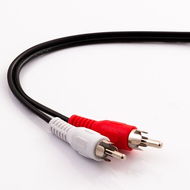 InstallerParts 3Ft RCA Male to Male x 2 Audio Cable