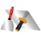 SUMED 2Pieces Drywall Masonry Hand Tool Kit,12&acirc;&euro; Aluminum Hawk &amp; 6&acirc;&euro; Stainless Steel Joint Knife,Finishing Plastering Tool for Cement, Mortar, Drywall