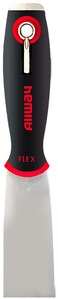 ALLWAY SX1-1/2F Soft Grip Flex Putty Knife with Hammer End and Screwdriver Bit, 1-1/2