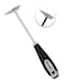 ROLLINGDOG Shave Hook Combination Stainless Steel - Removing Paint and Varish From Flat Surfaces With Hammer Cap