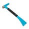 OX Tools 10" Molding Bar Cats Paw Nail Puller Tool with Wide Chisel Blade - Non-Slip Grip Multi-Purpose Beveled Claw with Hammer Head - Multi-use Mini Pry Bar for Trim and Nail Removal OX-P083110