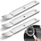 DMTVAL 4140 Metal Pry Bar Tool, Mini Pry Tools Automotive Door Panel and Trim Removal Tool for Floor and Cars, 3 Pack