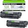 greencycle Q2612A Toner Cartridge Replacement Compatible for HP 12A Black Toner Cartridge Laserjet 1020 1010 1012 1018 1022 1022N 3015 3030 3052 3055 M1005 M1319F Printer Ink Cartridge (2PCS)
