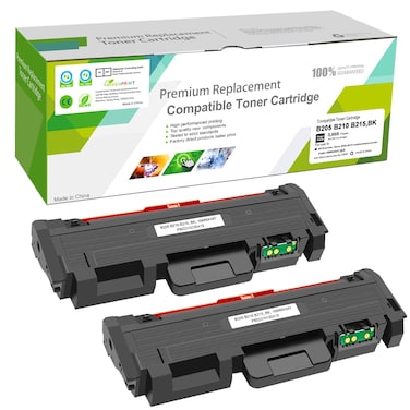 GREENPRINT B205 B210 B215 Compatible Toner Cartridges 2 Blacks High Capacity 3000 Pages for Xerox B215DNI B205DNI B210DNI Printer 106R04347