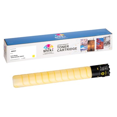 Shiki Compatible Toner Cartridge Replacement for Konica Minolta bizhub C224 C284 C364 C224e C284e C364e TN321Y A33K230 (Yellow, 25000 Pages)