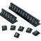 SunnyZoo Price Tag Adjustable Counter Stand Label Metal Sale Price Display Stand 16 Sets (Black)