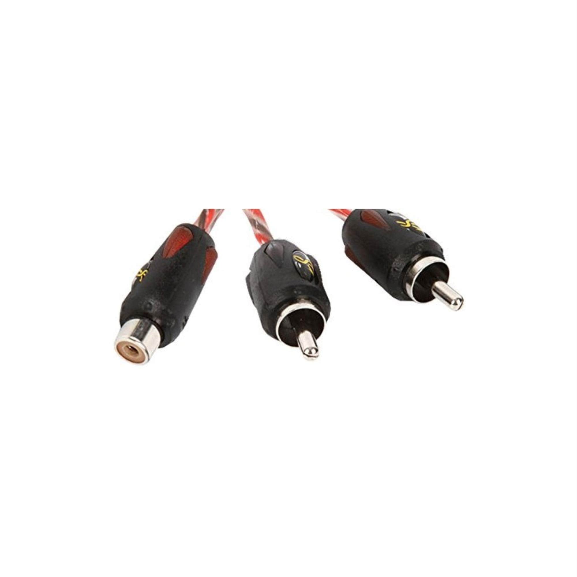stinger Stinger SI42ym 2-channel 4000 Series Rca y-adapter Cable rca