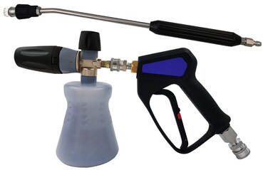 Ultimate Washer Complete Original Mosmatic Swiveling Sprayer &amp; Wand Solution (with Foam Cannon)