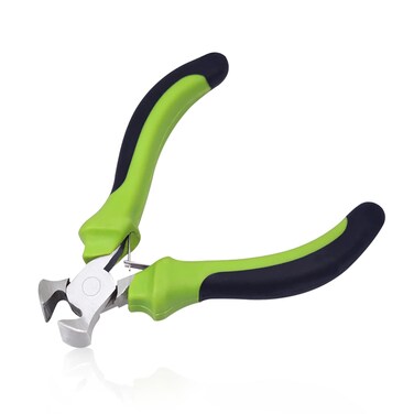 LEONTOOL Mini End Cutting Pliers 4-Inch End Cutting Nippers Wire Cutters Zipper Pliers Precision End Cutters for Jewelry Making Micro Jewelry Pliers Nail Puller Pliers Shoe Repair Tools
