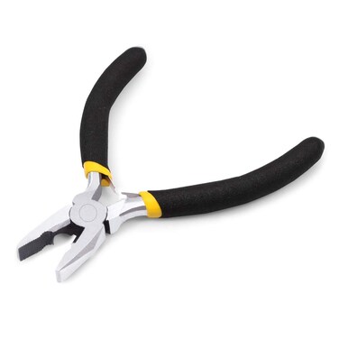 LEONTOOL Mini Linesman Pliers 5 Inch Combination Pliers Wire Cutters Spring Loaded Lineman's Pliers Electrical Cutting Pliers Screw Removal Pliers Jewellery Making Tool