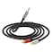 sovunis 3.5mm to RCA Cable 3.3FT, Nylon Braided 3.5mm to 2-Male RCA Auxiliary Stereo Audio Y Splitter Gold-Plated for Smartphones, MP3, Tablets, Speakers, Home Theater, HDTV (3.3FT/1M)