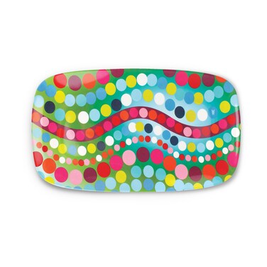 French Bull 13" Rectangular Platter - Melamine Platters and Serving Ware - Plate, Dish, Serving, Collection - Bindi
