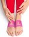 Sparthos Arch Compression Brace - Plantar Fasciitis Support Brace - Foot Feet Brace, Ankle Pain Relief, Night Splint - Shoe Boot Sandals Insert Inserts Insoles - Mens and Womens (Pink-L)