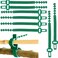 8 PCS Tree Stake Support Bands, Tree Straps for Staking,Heavy Duty Adjustable Interlock, Reusable Garden Plants Shrub Ties 9.4 inch