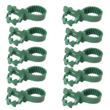 Fypuda 10 PCS Tree Stake Support Bands, Tree Plant Ties Tree Training System, Heavy Duty Adjustable Interlock, Reusable Garden Plants Shrub Ties, Strap-Cable, Plant &amp; Tree Ties for Staking 9.4inch