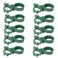 Fypuda 10 PCS Tree Stake Support Bands, Tree Plant Ties Tree Training System, Heavy Duty Adjustable Interlock, Reusable Garden Plants Shrub Ties, Strap-Cable, Plant &amp; Tree Ties for Staking 9.4inch