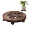 GZQWDC Wood Plant Stand Indoor,Plant Caddy with Lockable Wheels,Pot Stand,Rolling Plant Stand with Casters&iuml;&frac14;&OElig;Plant Dolly with Wheels ,Heavy Duty Plant Stand with Wheels