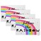 Swono Rainbow and Quote Placemats,Follow The Rainbow Quote and Hand Drawing Rainbow Place Mats Home Decoration for Dinner Table,Indoor Outdoor Waterproof Kitchen Table Mats Set of 4,12"X18