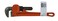 General Tools 1492 Straight Iron Pipe Wrench, 14-Inch
