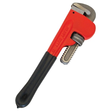 Eastman 10 Inch Heavy Duty Pipe Wrench, Enamel Finish, 40155