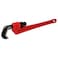 GETUHAND 14-1/2-inch Heavy Duty Hex Pipe Wrench, Model T-017 Straight Plumbing Wrench, 5/8" - 1 1/4" Capacity