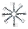 National Artcraft&Acirc;&reg; 1-5/8" Sawtooth Picture Hangers with Nails - Perfect for DIY Frames, Artwork or Pictures (Pkg/144)