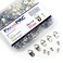 FramePac Small Triangle Picture Hangers with Screws [200 Pcs] - (AKA Picture Hanging Hardware, Picture Frame Hanger, Picture Hanger Hooks, Picture Hooks for Hanging)