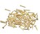 Tiny Wooden Nails for DIY Craft Projects, Antique Drawer Repairing, Mini Boxes Decorative Accessories[Set of 200pcs] (13mm/0.5inch, Gold)