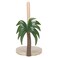 Elanze Designs Palm Tree 12 inch Resin and Wood Paper Towel Holder