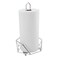 Kitchen Details Geode Paper Towel Holder   Countertop   Free Standing   Holds 1 Large Roll   Rust Resistant   Decorative   Chrome