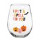 Stemless Wine Glasses - Heartfelt Collection - Fall &amp; Halloween Stemless Red/White Wine Glass, 20-Ounce, Spell On