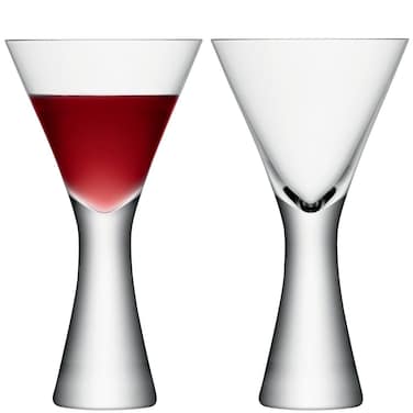 LSA International Moya Wine Glass (2 Pack), 13.3 fl. oz., Clear