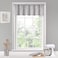 Vue Modo Short Valance Small Window Curtains Bathroom, Living Room and Kitchens, 52 in x 14 in, Black
