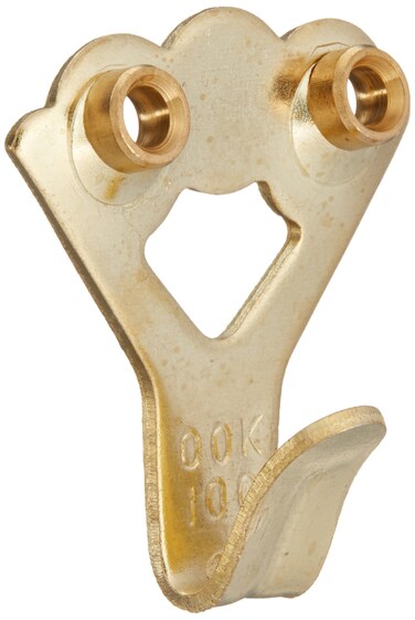 OOK 533714 Concrete/Brick Hanger, 100 lb, Gold