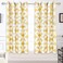 DriftAway Geo Trellis Yellow Curtains for Living Room Bedroom 63 Inch Length Room Darkening Window Treatment Mid Century Moroccan Thermal Grommet Drapes 2 Panels