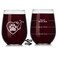Or Something Wine Glass Mood Fill Lines Stethoscope Vet Tech Veterinarian (Stemless, 17oz)